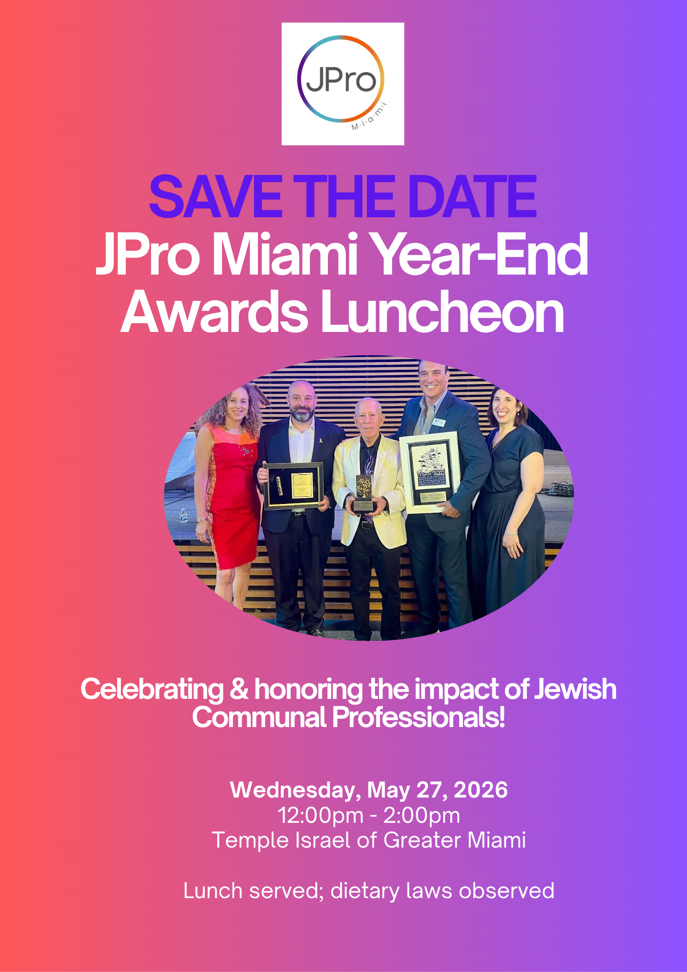 STD Jpro Luncheon May 2026