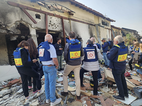 Federation’s Third Solidarity Mission to Israel: Pain and Promise