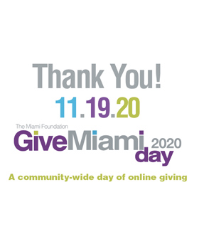 Thank You for Your Support on Give Miami Day