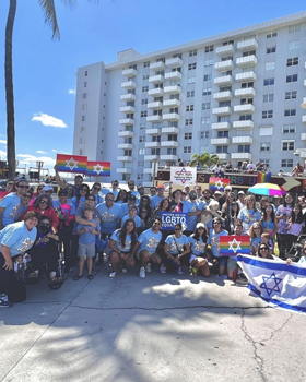 JCRC Joins in Miami Beach Pride Parade