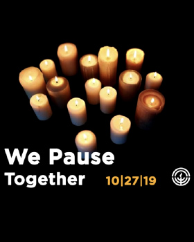 #PauseWithPittsburgh on October 27 for a Global Movement of Remembrance