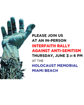 Come Together and Stand Against Anti-Semitism