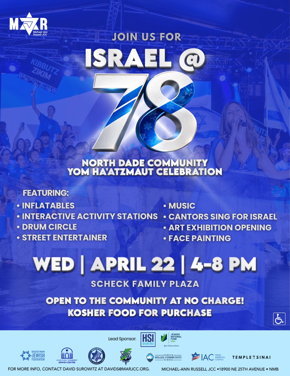 Israel @78 Yom Ha’atzmaut Celebration