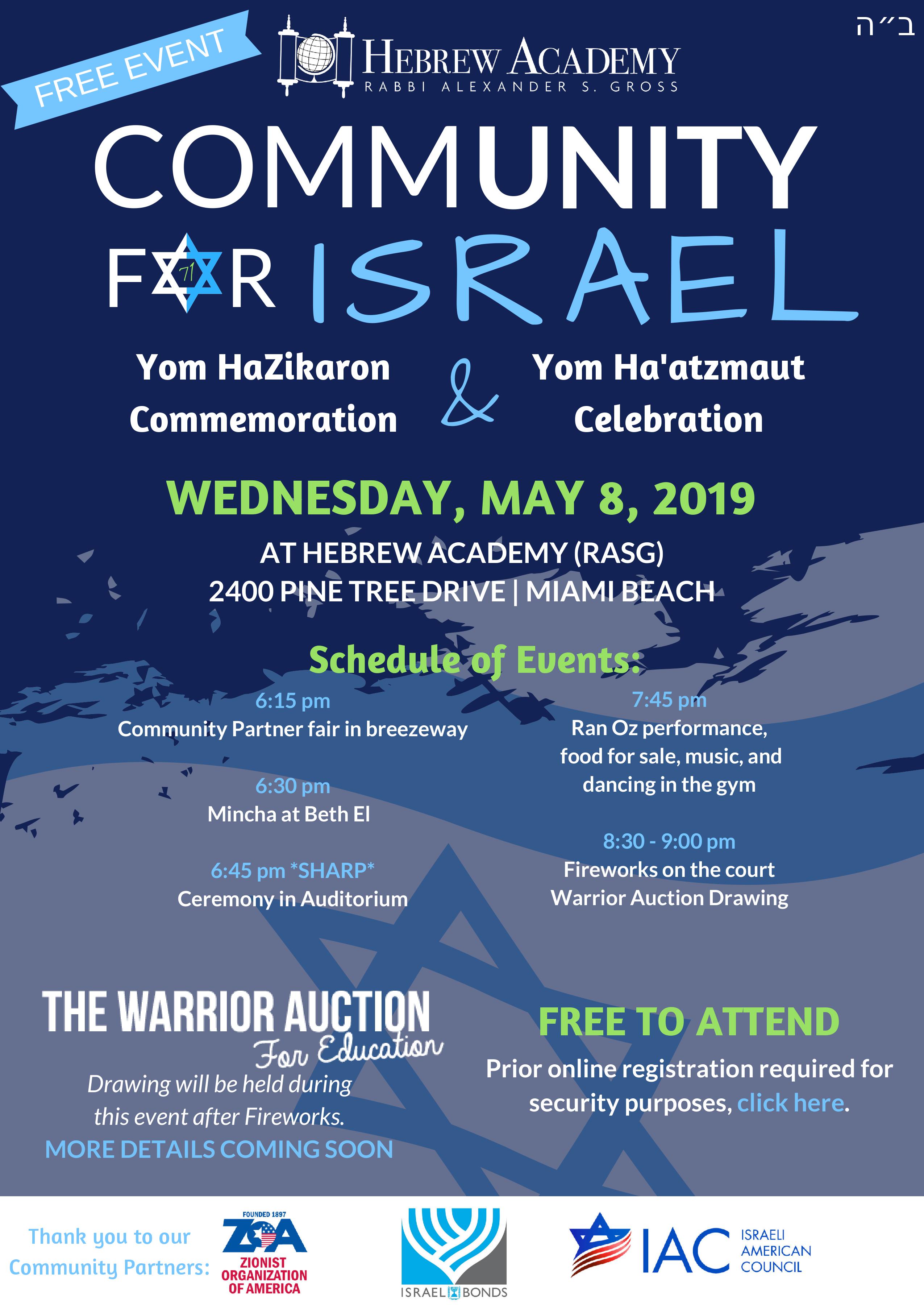 CommUNITY for Israel Event