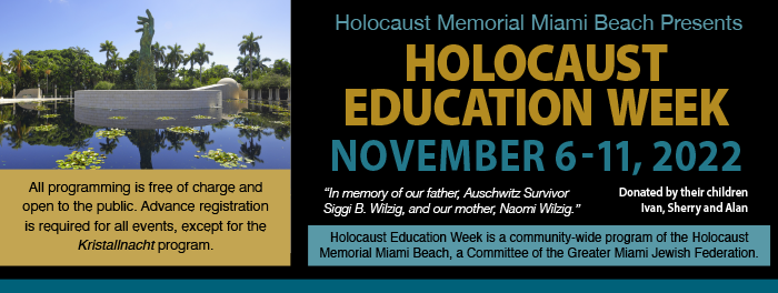 Holocaust Education Week