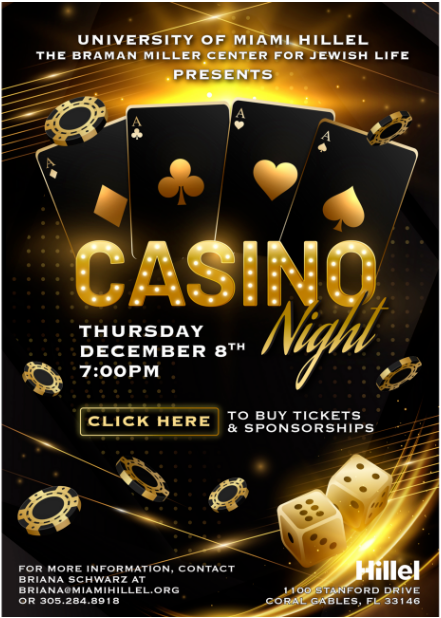 UM Hillel Casino Night