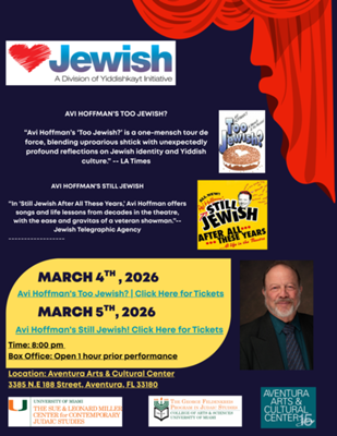 Avi Hoffman's Too Jewish?