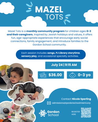 MazelTots at Center for Jewish Life at BD