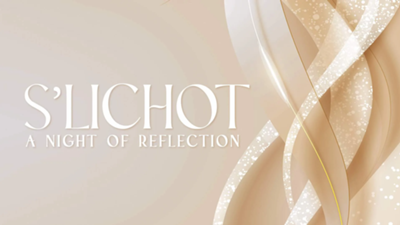 S’lichot-A Night of Reflection