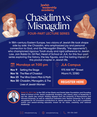 Chasidim vs. Misnagdim Lecture Part 3
