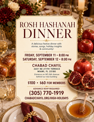 Rosh Hashana Dinner