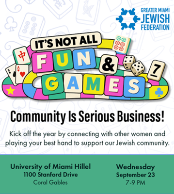South Dade: It's Not All Fun and Games; Community is Serious Business.