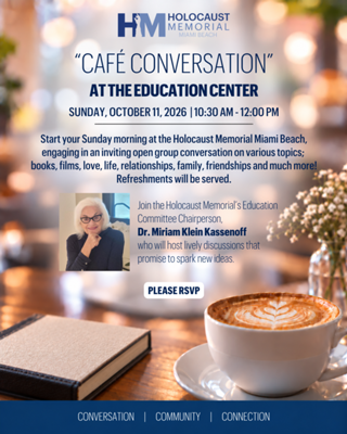 Cafe Conversation at the Education Center