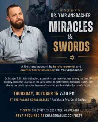 An Evening with October 7 Hero Dr. Yair Ansbacher