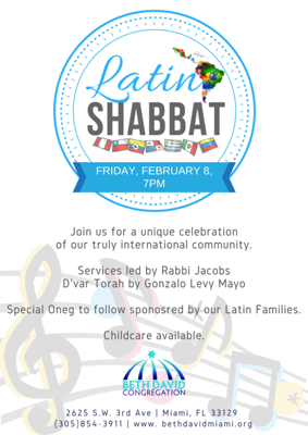 Latin Shabbat