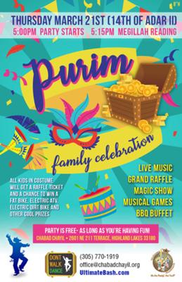 Ultimate Family Purim Party