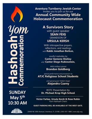 ATJC Yom Hashoah Commemoration Service