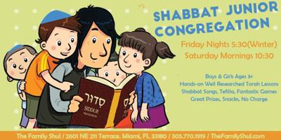 Shabbat Children's Program (Junior Congregation)
