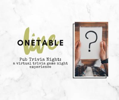 OneTable Live | Pub Trivia Night Shabbat