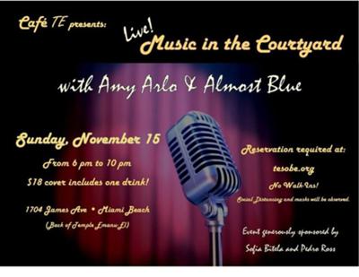 Cafe TE presents Amy Arlo & Almost Blue