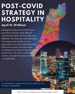 Hillel FIU Israel Week: Post-Covid Strategy in Hospitality Business