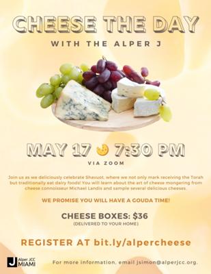 Cheese the Day Shavuot Cheese Workshop