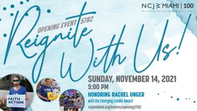 NCJW Miami Opening Event 5782: Reignite With Us!
