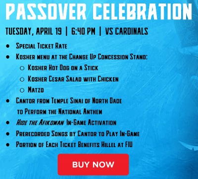 Miami Marlins Passover Celebration