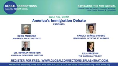 Global Connections with Robert Siegel – America’s Immigration Debate