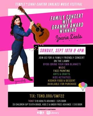 Temple Sinai Music Fest - Family Event
