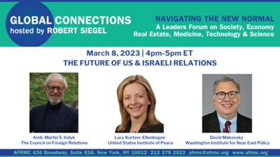 Global Connections with Robert Siegel:  The Future of US & Israeli Relations