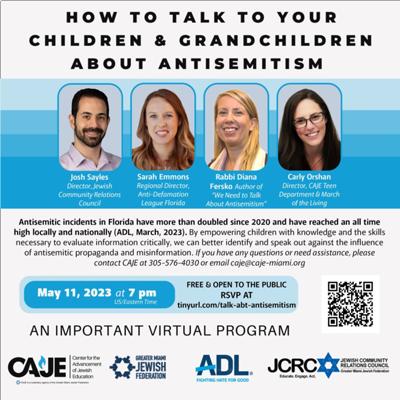 How to Talk to Your Children & Grandchildren About Antisemitism