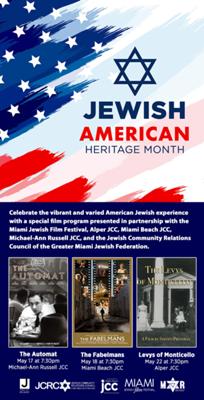 Jewish American Heritage Month Film Screenings: May 2023