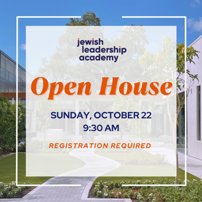 Open House: The Jewish Leadership Academy