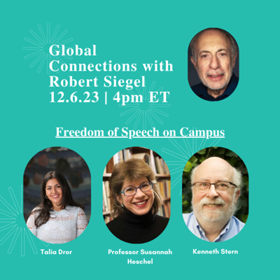 Global Connections with Robert Siegel: Freedom of Speech on Campus