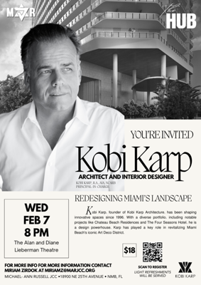 Meet Kobi Karp- Architect and Interior designer