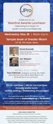 JPro Miami Year-End Awards Luncheon