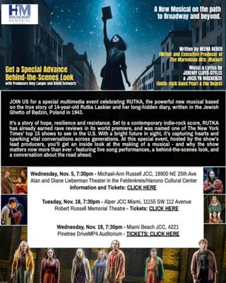 A New Musical on the path to Broadway and beyond. <br> Get a Special Advance Behind-the-Scenes Look with Producers Amy Langer and David Schwartz
