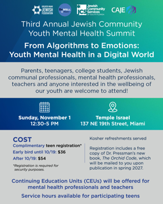 BeWell Miami Third Annual Youth Mental Health Summit
