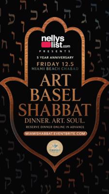 ART BASEL SHABBAT IN MIAMI BEACH