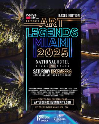 ART LEGENDS - ART BASEL 2025