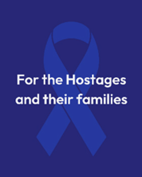 Wear a Blue Ribbon Until the Hostages Are Freed