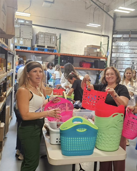 Israeli Division Helps Locals Celebrate Shavuot