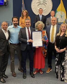 JCRC Honored by City of Miami Beach