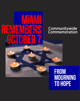 Join Us to Mark One Year Since October 7