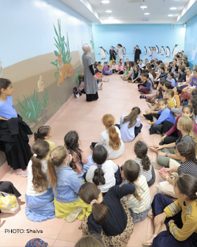 Displaced Israeli Students Continue Learning