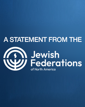 Jewish Federations Respond to US Weapons Pause